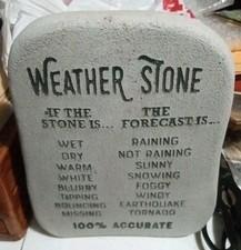 Ornamento de jardim Weather Stone 10" decoração precisa de paisagismo rochoso comprar usado  Enviando para Brazil