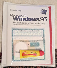 Guia do usuário Compaq Presario 2200 e apresentação do Microsoft Windows 95 lacrado comprar usado  Enviando para Brazil