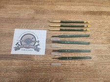 3 vintage Faber-Castell Locktite 9800SG Mechanical Pencils And Spare Pencil Lead for sale  West Bend