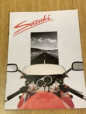 Usado, 1990 SUZUKI MOTO GAMA FOLHETO DE VENDAS-MOTOR BIKE GSX R1100 DR800S TS125R  comprar usado  Enviando para Brazil