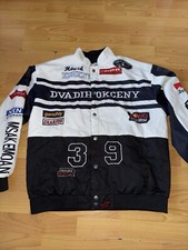 Embroidery motorcycle jacket for sale  ROMFORD