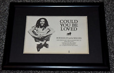BOB MARLEY band A4 FRAMED could you be loved ORIGINAL 1980 SINGLE art poster comprar usado  Enviando para Brazil