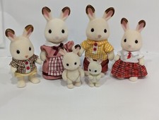 Família de coelhos de chocolate com bebês Sylvanian Families, usado comprar usado  Enviando para Brazil