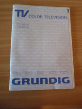 Bedienungsanleitung grundig fe gebraucht kaufen  Delmenhorst