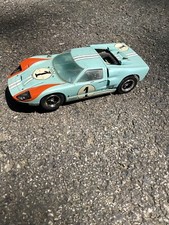 Coche Ranura Hornby Scalextric 1/32 Ford GT40 #1 Polvo Azul/Naranja segunda mano  Embacar hacia Mexico