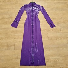 Latex kleid lila gebraucht kaufen  Schleiz