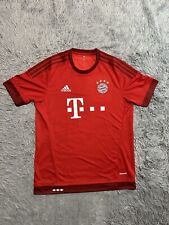 CAMISA DE FUTEBOL MASCULINA ADIDAS FC BAYERN MUNICH 2015/2016 CASA TAMANHO G, usado comprar usado  Enviando para Brazil