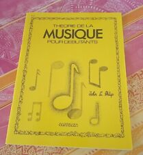 Théorie musique débutants d'occasion  Arras