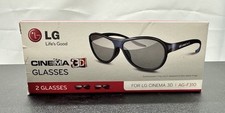 Óculos LG 3D genuínos - pacote com 2 óculos AG-F310 TV 3D 8600 comprar usado  Enviando para Brazil
