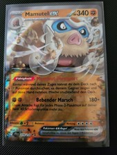 Pokemon karte mamutel gebraucht kaufen  Selb