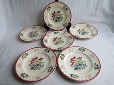 Assiettes plates faïencerie d'occasion  Bruay-sur-l'Escaut