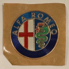 Adesivo 3D texturizado emblema Alfa Romeo 2,4" emblema 3M 468MP Itália brasão decalque comprar usado  Enviando para Brazil