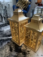 Goldene led laternen gebraucht kaufen  Ravensburg