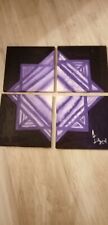 Quadri 40x40 stella usato  Erba