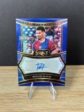 Usado, 2024-25 Panini Select Fifa Blue Pulsar Ronald Araujo Auto comprar usado  Enviando para Brazil