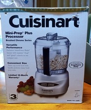 Processador de Alimentos Mini-Prep 3 Xícaras 24 oz, Cromo Escovado e Níquel, DLC-2ABC - Usado comprar usado  Enviando para Brazil