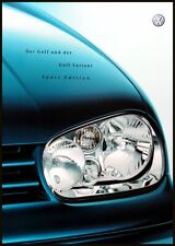 Golf prospekt 2000 gebraucht kaufen  Vechta