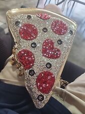 Cartera de pizza Betsey Jhonson usada....***LEER DESCRIPCIÓN ***2 pequeños defectos. segunda mano  Embacar hacia Argentina