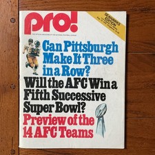 1976 pro fooball for sale  Belmont