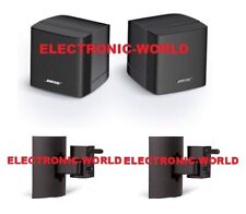 Par de Alto-falantes Bose Single Cube Preto Estado Perfeito e Suportes de Parede Acoustimass Estilo de Vida comprar usado  Enviando para Brazil