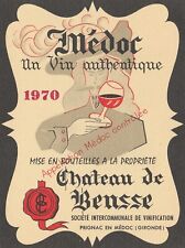 Etiquette vin wine d'occasion  Bordeaux-