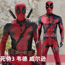 Macacão fantasia cosplay Halloween Marvel Deadpool 3 Wade Winston Wilson, usado comprar usado  Enviando para Brazil