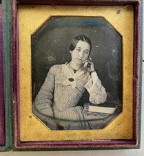 Daguerreotype young woman d'occasion  Expédié en Belgium