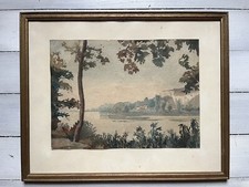 Aquarelle vallée dordogne d'occasion  Saint-Chinian