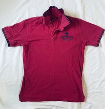 Camisa polo rosa destilaria uísque escocês malte único Aberlour (média) comprar usado  Enviando para Brazil