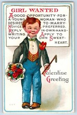 Valentine postcard greeting for sale  Terre Haute