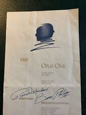 étiquette vin opus d'occasion  Vichy