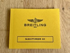Breitling navitimer instructio for sale  GREENHITHE