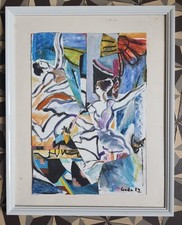 Gouache collages papier d'occasion  Aigrefeuille-d'Aunis