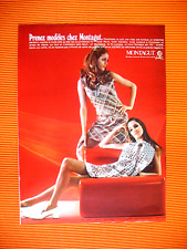 Publicite presse montagut d'occasion  Mazamet