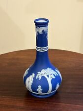 wedgwood vase dark blue for sale  CHELTENHAM