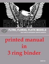 Serviço impresso manual de oficina 2024 Harley FLHTK Electra Glide Ultra Limited comprar usado  Enviando para Brazil