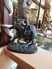 Horse racing statue for sale  TODMORDEN