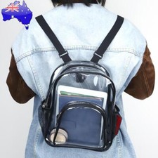 Mochila estudantil PVC transparente grande capacidade mochila esportiva feminina masculina comprar usado  Enviando para Brazil