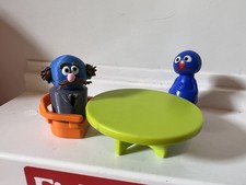 Vintage Fisher Price Little People - Sesame Street Fan Art Custom Mr. Johnson!! comprar usado  Enviando para Brazil