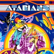 Vidro traseiro de jogo de máquina de pinball Atari Atarians ORIGINAL comprar usado  Enviando para Brazil