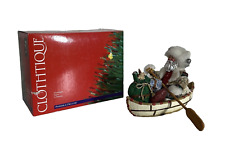 Clothtique Possible Dreams Santa Frontier Cheer barco de canoa a remo 2000 vintage comprar usado  Enviando para Brazil