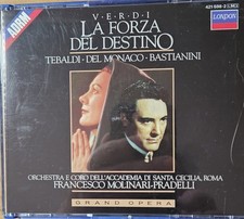 Verdi: La Forza Del Destino (London 421 598-2) Tebaldi Del Monaco Bastianini comprar usado  Enviando para Brazil