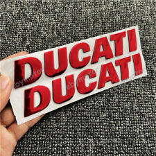 Adesivos vermelhos para carro Ducati carenagem tanque de combustível gasolina motocicleta emblema 3D comprar usado  Enviando para Brazil