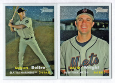 2006 Topps Heritage inserções cromadas #/1957 #1-110 termine seu conjunto, escolha você, usado comprar usado  Enviando para Brazil