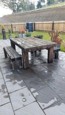 Solid oak outside for sale  CAERSWS