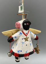 Vintage wooden cow for sale  Olathe