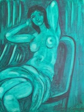 Tableau peinture cornilleau d'occasion  Yffiniac