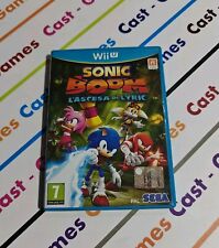 SONIC BOOM L'ASCESA DI LYRIC NINTENDO WIIU WII U VERSIONE ITALIANO QUASI NUOVO comprar usado  Enviando para Brazil