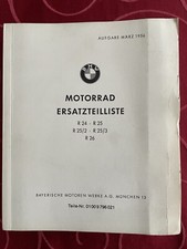 Bmw motorrad ersatzteilliste gebraucht kaufen  Biberach an der Riß