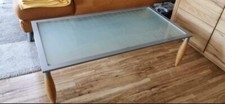 Couchtisch milchglas buche gebraucht kaufen  Neuss